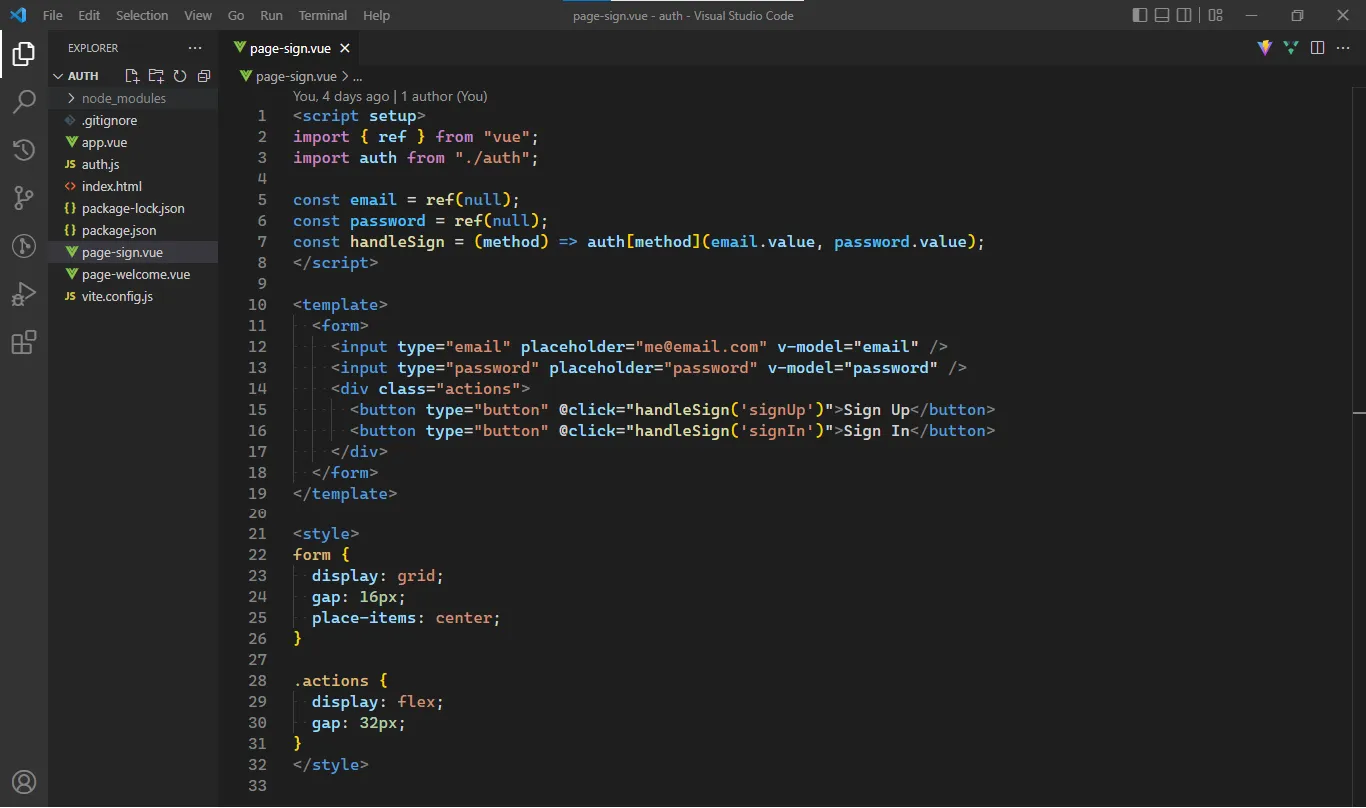 page-sign.vue file content