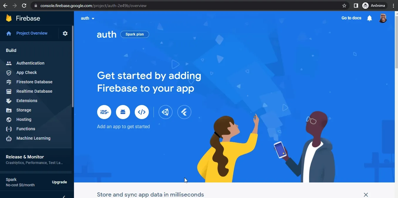 firebase.config.js file content